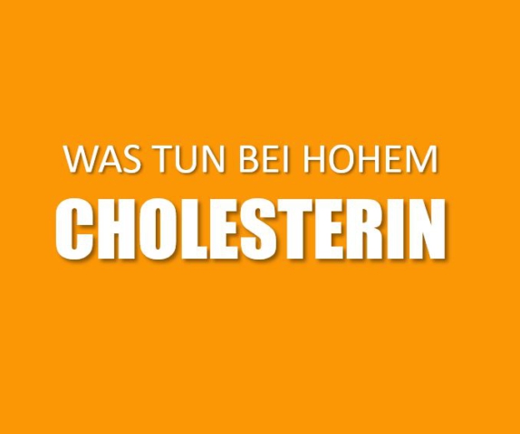 Was tun bei hohem Cholesterin?